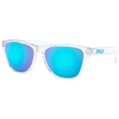 Lunettes De Soleil Oakley Frogskins Xs Polished Clear Prizm Sapphire