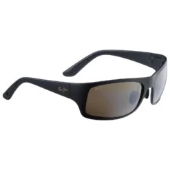 Lunettes De Soleil Maui Jim Haleakala Noir Mat Hcl Bronze
