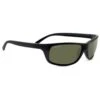 Lunettes De Soleil Serengeti Bormio Matte Black Top Shiny Black PhD 2.0 Polarized 555nm