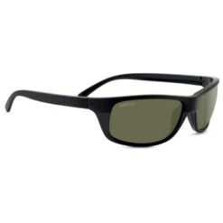 Lunettes De Soleil Serengeti Bormio Matte Black Top Shiny Black PhD 2.0 Polarized 555nm