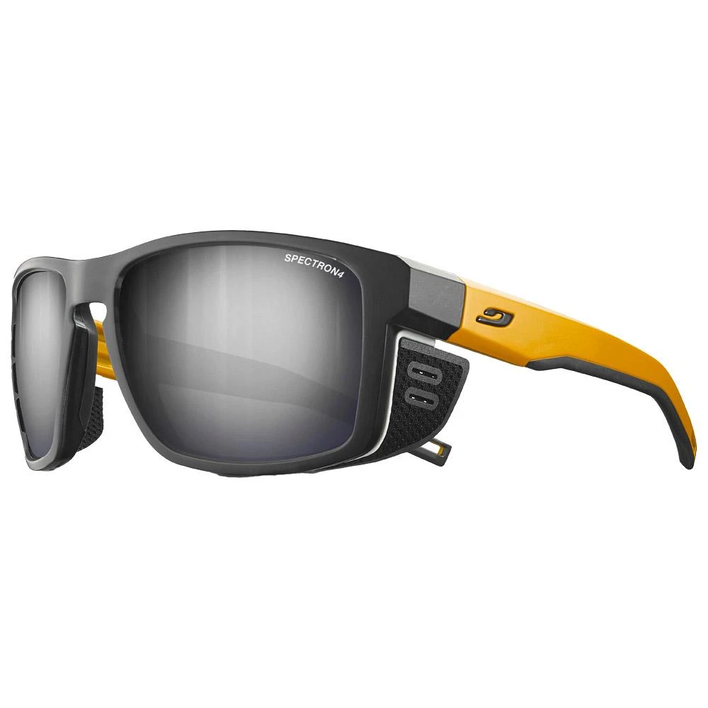 Lunettes De Soleil Julbo Shield Mat Noir Jaune Blanc Spectron 4 1 Lunettes De Soleil Julbo Shield Mat Noir Jaune Blanc Spectron 4