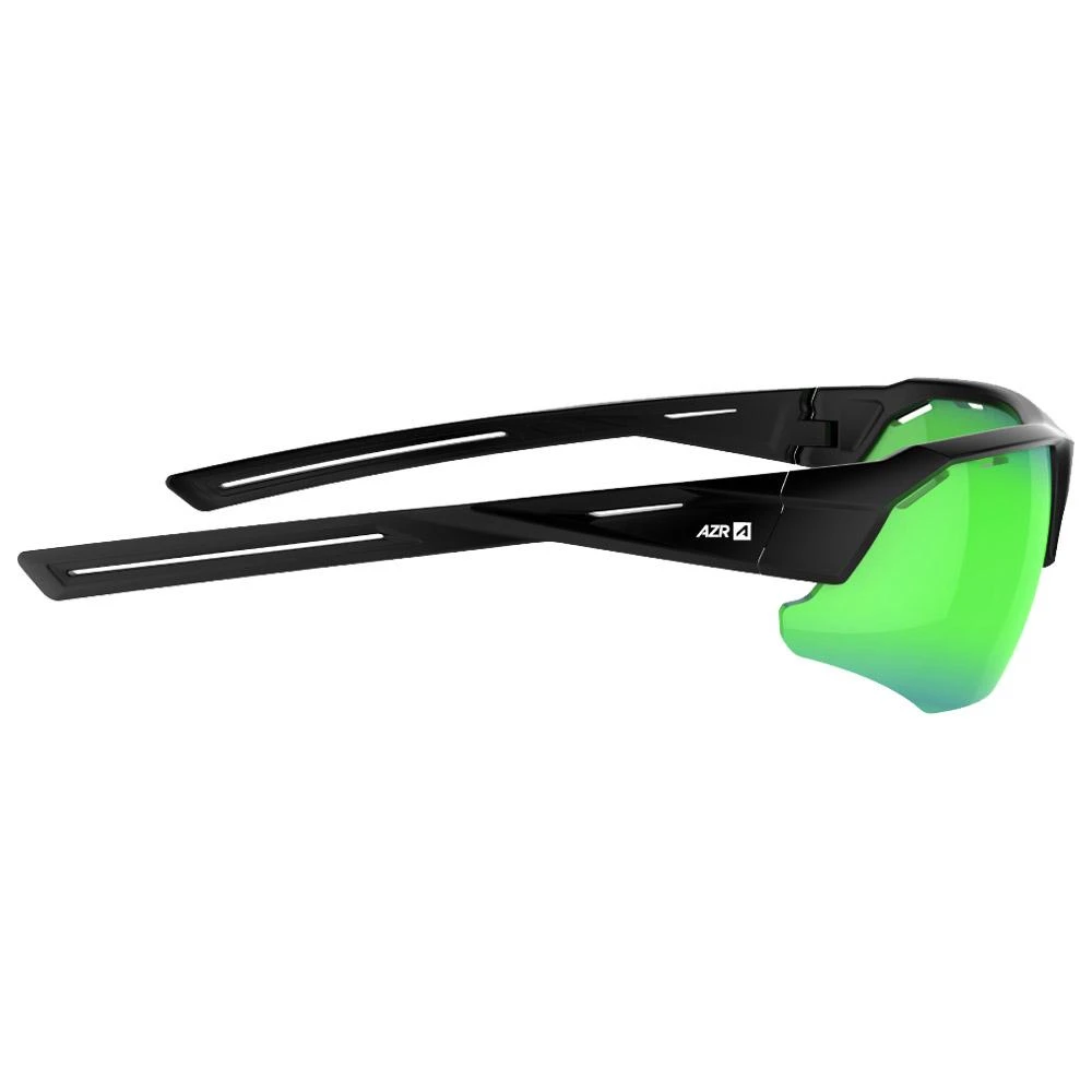 Lunettes De Soleil AZR Galibier Mat Noir Multicouche Vert 4 Lunettes De Soleil AZR Galibier Mat Noir Multicouche Vert – Image 4