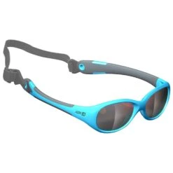 Lunettes De Soleil AZR Teddy Vernie Bleu Gris Silver Miroir