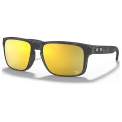 Lunettes De Soleil Oakley Holbrook Prizm Matte Black Tortoise Prizm 24k Polarized