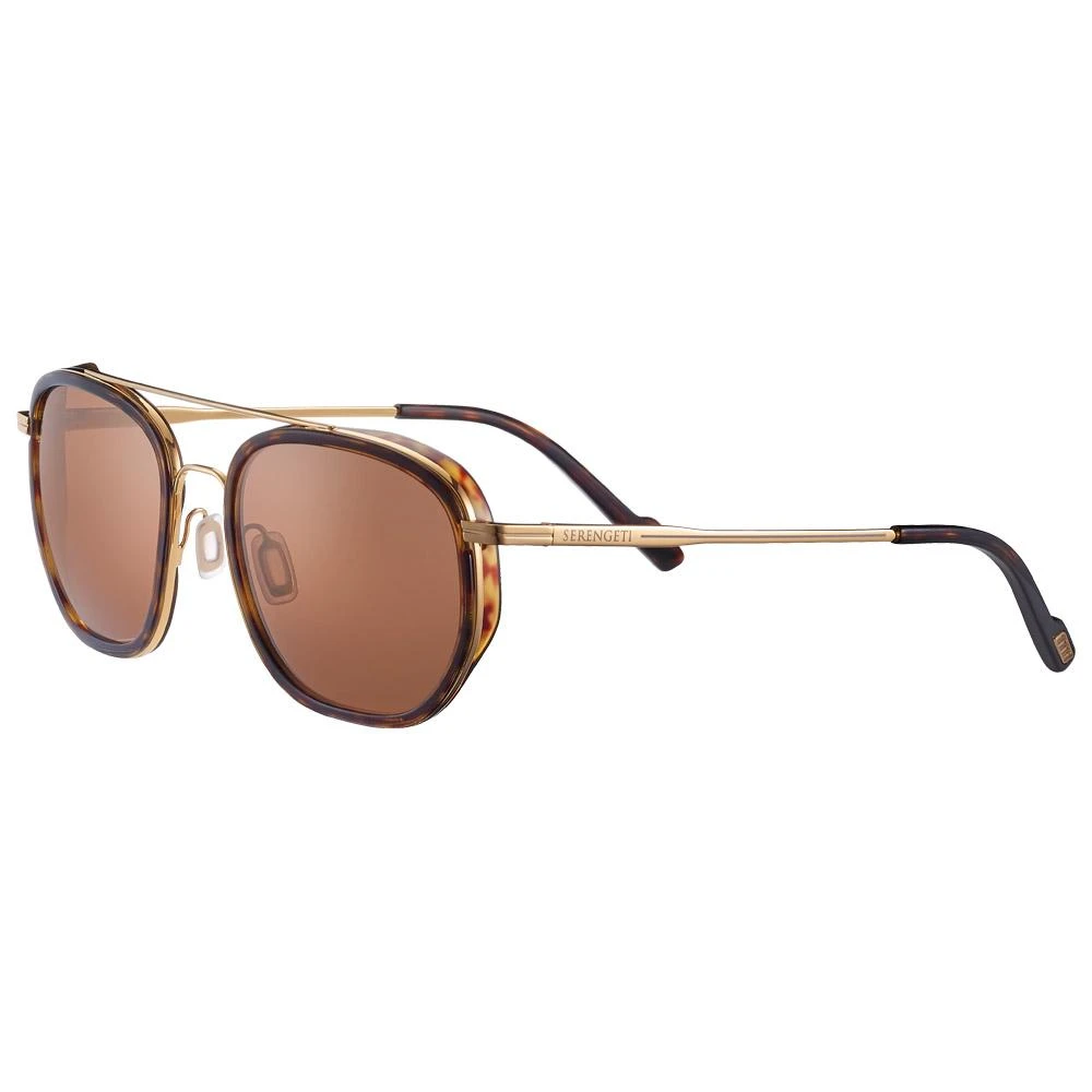 Lunettes De Soleil Serengeti Boron Bold Gold Dark Turtoise Polarized Drivers Gold 2 Lunettes De Soleil Serengeti Boron Bold Gold Dark Turtoise Polarized Drivers Gold – Image 2