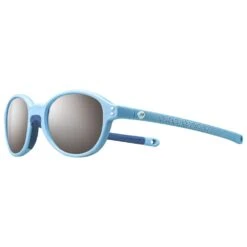 Lunettes De Soleil Julbo Frisbee Bleu Fonce Bleu Spectron 3+ Silver Flash