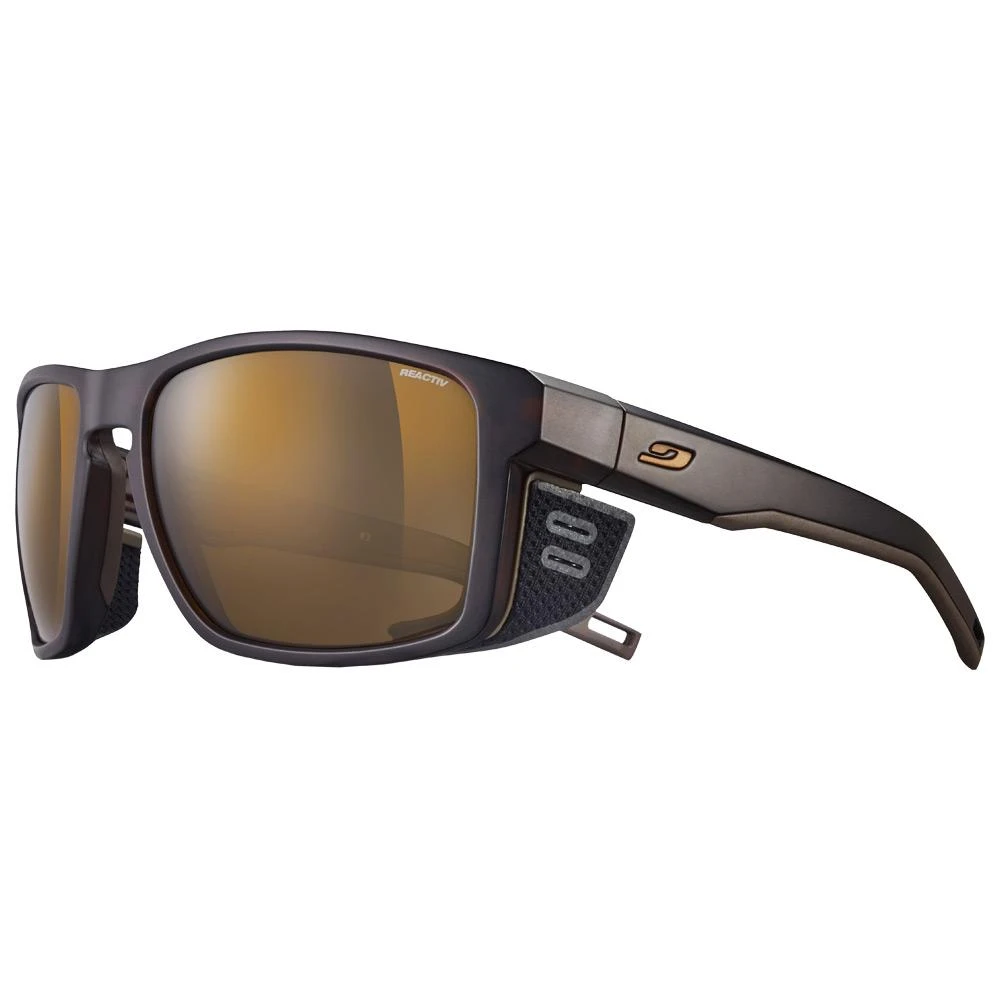 Lunettes De Soleil Julbo Shield Brun Noir Reactiv High Mountain 1 Lunettes De Soleil Julbo Shield Brun Noir Reactiv High Mountain