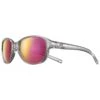 Lunettes De Soleil Julbo Romy Gris Translucide Brillant Spectron 3 Rose