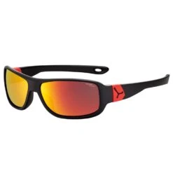 Cébé Lunettes De Soleil Cebe Scrat Matt Black Red 1500 Grey Pc Blue Light Red Flash Mirror