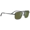 Lunettes De Soleil Serengeti Aitkin Matte Black Saturn Polarized 555nm