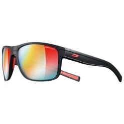 Nouvelles versions 20 Lunettes De Soleil Julbo Renegade Noir Mat Reactiv Performance 1-3 Red