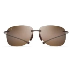 Lunettes De Soleil Maui Jim Hikina Matte Rootbeer Hcl Maui Pure Lt Bi-gradient Hcl