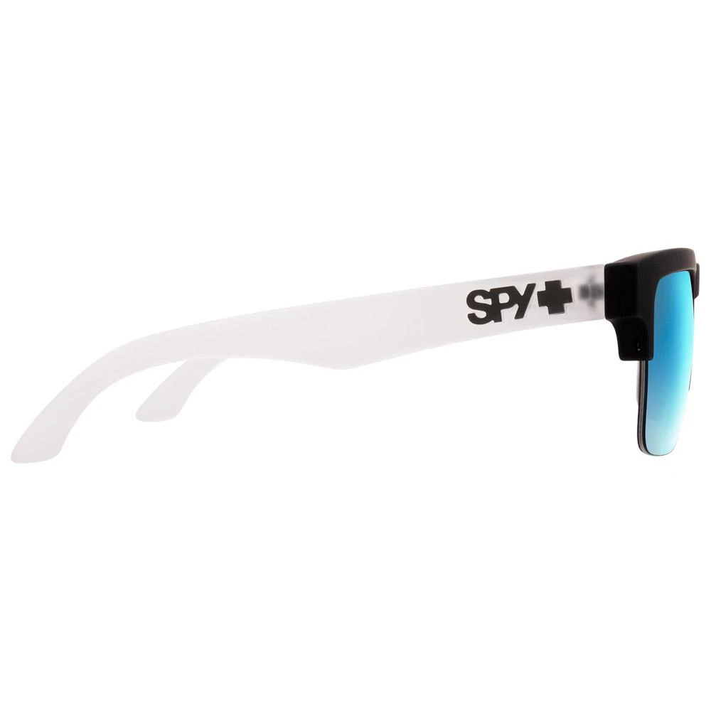 Lunettes De Soleil Spy Helm 50/50 Matte Black Clear Happy Gray Green Light Blue Spectra Mirror 2 Lunettes De Soleil Spy Helm 50/50 Matte Black Clear Happy Gray Green Light Blue Spectra Mirror – Image 2