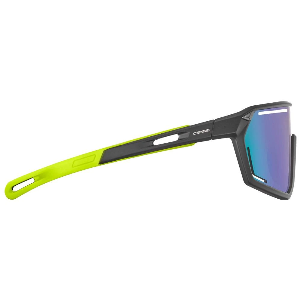 Cébé Lunettes De Soleil Cebe S'Trace Black Lime Matte Zone Blue Light Grey Cat.3 Green 2 Cébé Lunettes De Soleil Cebe S'Trace Black Lime Matte Zone Blue Light Grey Cat.3 Green – Image 2