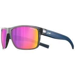Lunettes De Soleil Julbo Renegade Translucide Brillant Noir Bleu Spectron 3