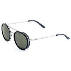 Lunettes De Soleil Vuarnet Edge Round Noir Mat Grey Polar