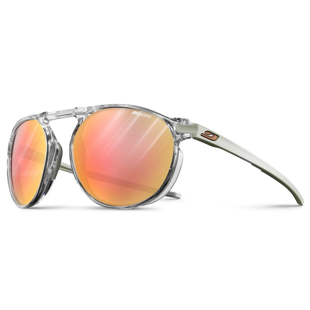 Lunettes De Soleil Julbo Meta Cristal Brillant Gris Laiton Reactiv 2-3 Glare Control 1 Lunettes De Soleil Julbo Meta Cristal Brillant Gris Laiton Reactiv 2-3 Glare Control