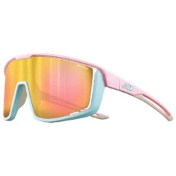 Lunettes De Soleil Julbo Fury Mat Rose Pastel Bleu Clair Spectron 3