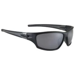Lunettes De Soleil AZR Rock Mat Noir Gris Miroir