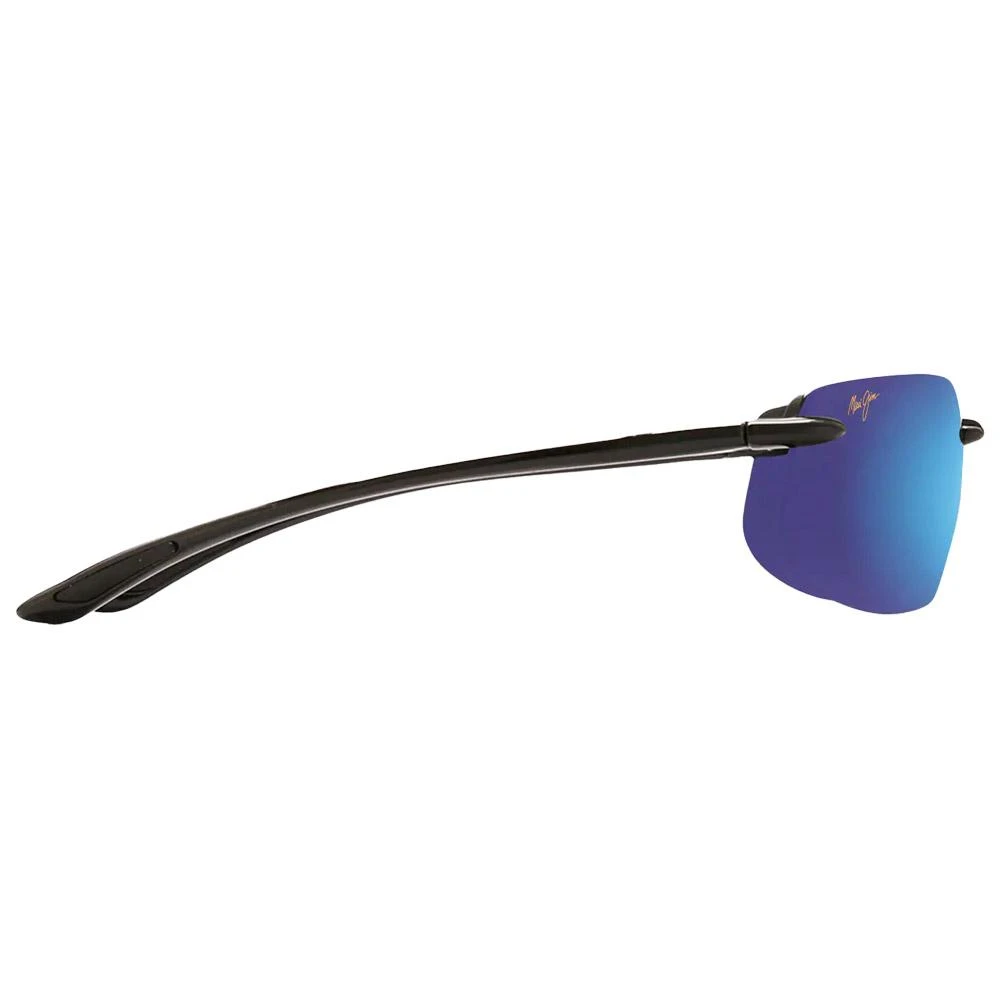 Lunettes De Soleil Maui Jim Banyans Noir Brillant Blue Hawaii 2 Lunettes De Soleil Maui Jim Banyans Noir Brillant Blue Hawaii – Image 2
