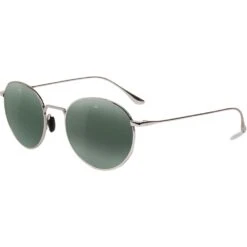 Lunettes De Soleil Vuarnet Swing Ronde Argent Brillant Greylinx