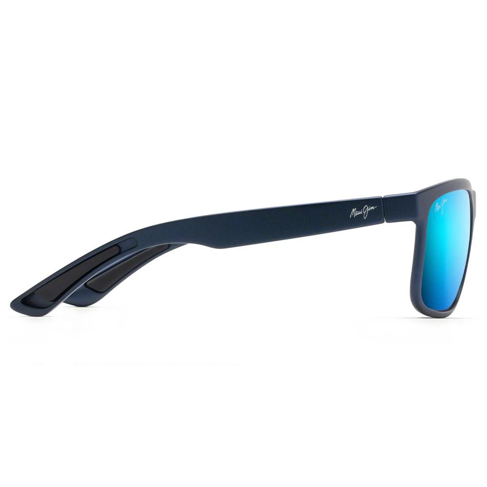 Lunettes De Soleil Maui Jim Huelo Bleu Matte Bleu Hawaï MauiPure 2 Lunettes De Soleil Maui Jim Huelo Bleu Matte Bleu Hawaï MauiPure – Image 2