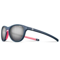 Lunettes De Soleil Julbo Nollie Bleu Foncé Rose Spectron 3 Flash Argent