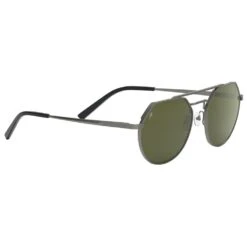 Lunettes De Soleil Serengeti Shelby Matte Gunmetal Saturn Polarized 555Nm Cat 2 To 3