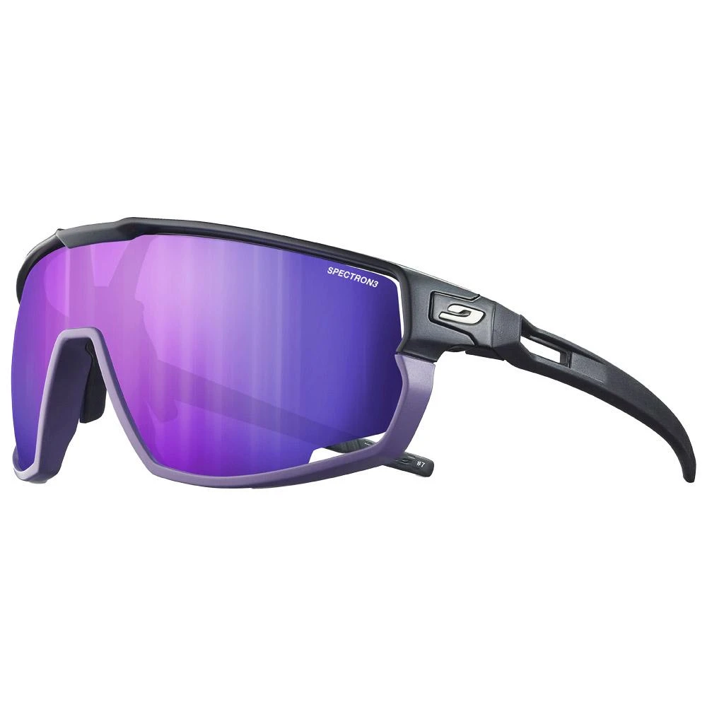 Lunettes De Soleil Julbo Rush Mat Noir Violet Spectron 3 1 Lunettes De Soleil Julbo Rush Mat Noir Violet Spectron 3