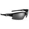 Lunettes De Soleil AZR Huez Noir Vernie Gris Miroir