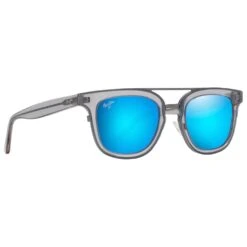 Lunettes De Soleil Maui Jim Relaxation Mode Translucent Dove Grey Bleu Hawaï Mineral Superthin