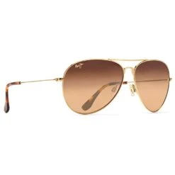 Lunettes De Soleil Maui Jim Mavericks Gold Bronze Hcl MauiPure