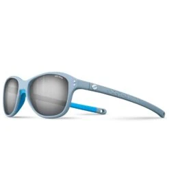 Lunettes De Soleil Julbo Boomerang Gris Bleu Clair Spectron 3 Flash Argent