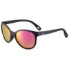 Cébé Lunettes De Soleil Cebe Ella Matt Black Pink Zone Blue Light Grey Cat.3