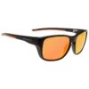 Lunettes De Soleil Mundaka Optic Eagle Noir Matte Brown Orange Revo