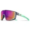Lunettes De Soleil Julbo Fury S Gris Vert Spectron 3 Flash Rose
