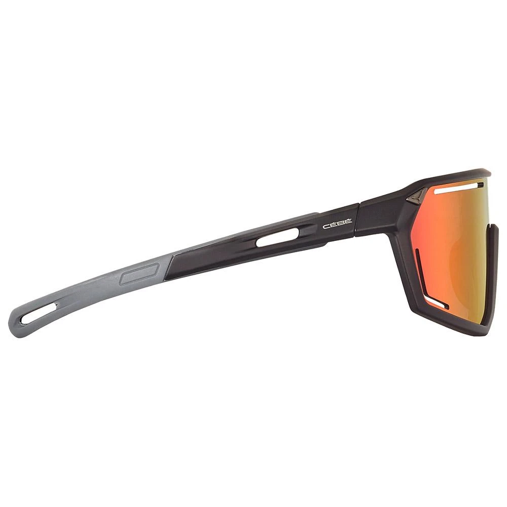 Cébé Lunettes De Soleil Cebe S'Trace Black Grey Red Matte Zone Blue Light Grey Cat.3 Red 2 Cébé Lunettes De Soleil Cebe S'Trace Black Grey Red Matte Zone Blue Light Grey Cat.3 Red – Image 2