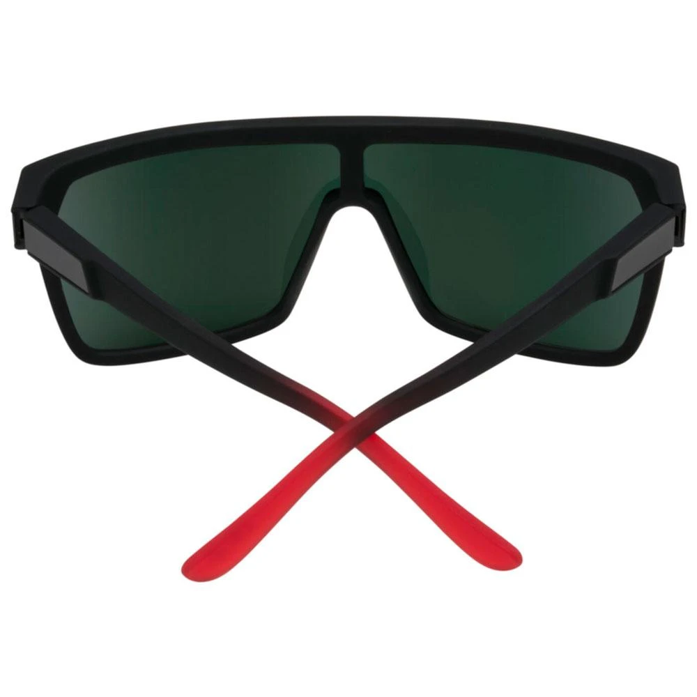 Lunettes De Soleil Spy Flynn Soft Matte Black Red Face HD Plus Gray Green With Red Light Spectra Mirror 2 Lunettes De Soleil Spy Flynn Soft Matte Black Red Face HD Plus Gray Green With Red Light Spectra Mirror – Image 2