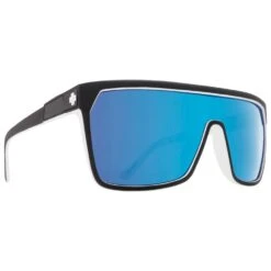 Lunettes De Soleil Spy Flynn Whitewall Happy Gray Green With Light Blue Spectra Mirror