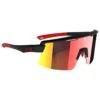 Lunettes De Soleil AZR Road Rx Mat Noir Multicouche Rouge