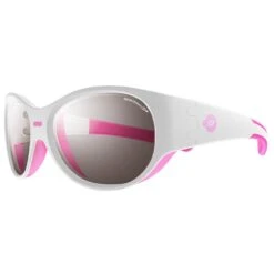 Lunettes De Soleil Julbo Puzzle Blanc Rose Fluo Spectron 3+
