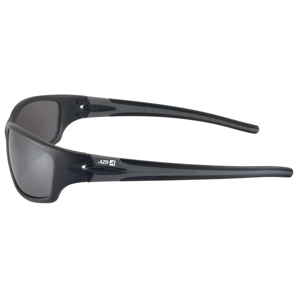 Lunettes De Soleil AZR Rock Mat Noir Gris Miroir 2 Lunettes De Soleil AZR Rock Mat Noir Gris Miroir – Image 2