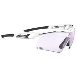 Lunettes De Soleil Rudy Project Tralyx + White Gloss ImpactX Photochromic 2 Laser Purple