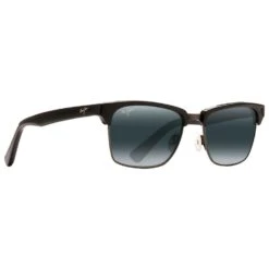 Lunettes De Soleil Maui Jim Kawika Brillant Noir Gris Neutre MauiPure