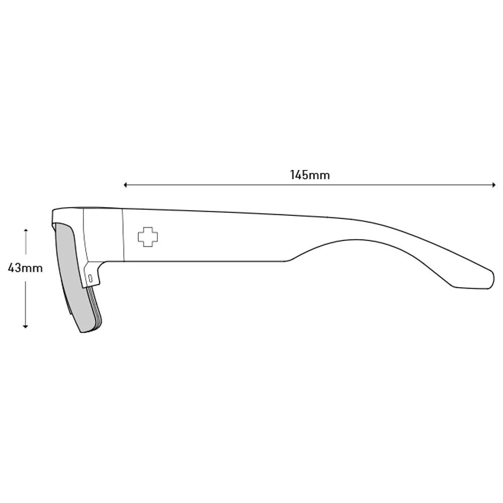 Lunettes De Soleil Spy Cyrus 50/50 Black Happy Gray Green 5 Lunettes De Soleil Spy Cyrus 50/50 Black Happy Gray Green – Image 5
