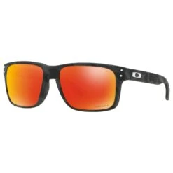 Lunettes De Soleil Oakley Holbrook Black Camo Prizm Ruby