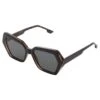 Lunettes De Soleil Komono Poly Black Tortoise