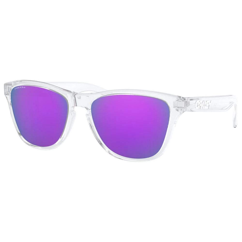 Lunettes De Soleil Oakley Frogskins Xs Polished Clear Prizm Violet 1 Lunettes De Soleil Oakley Frogskins Xs Polished Clear Prizm Violet