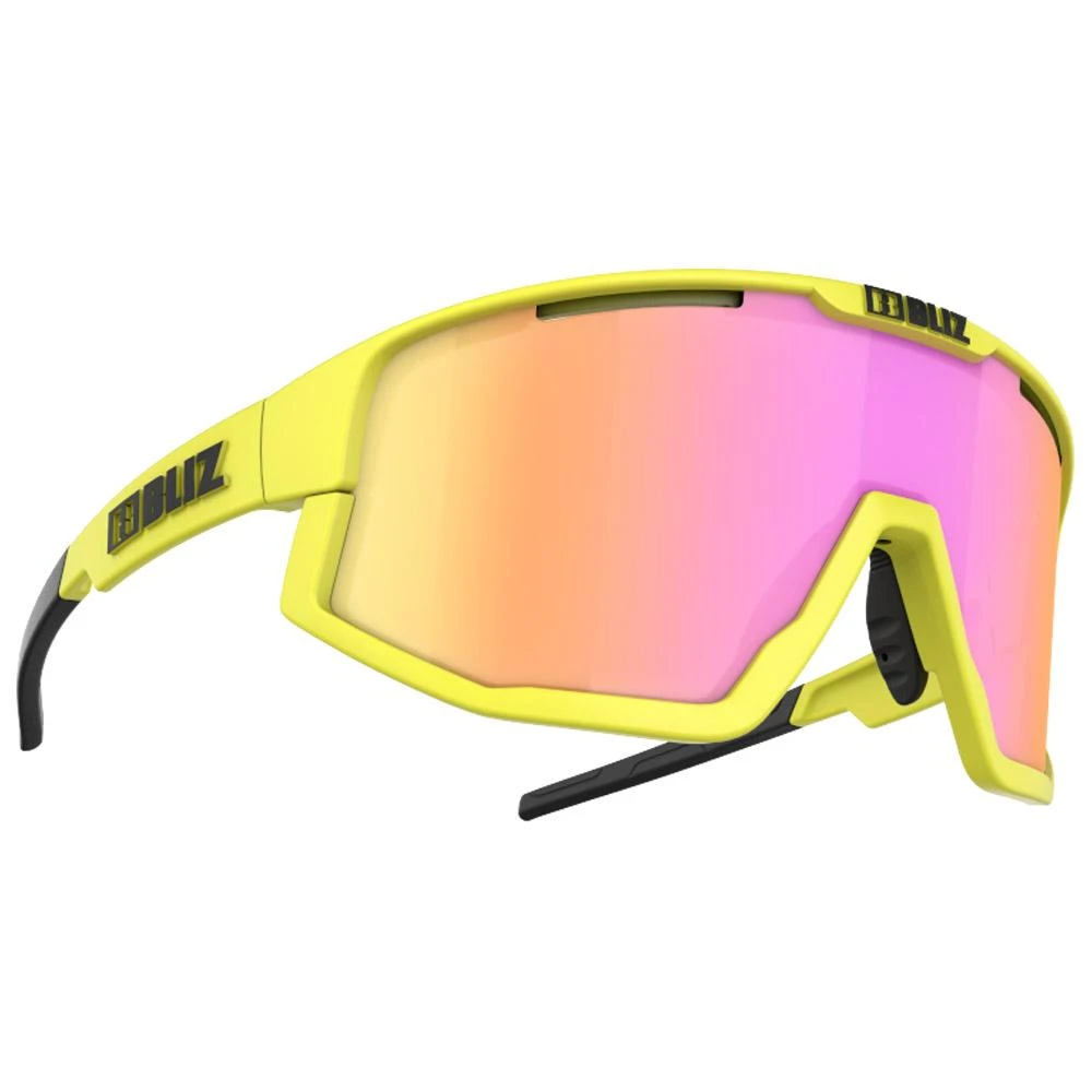 Lunettes De Soleil Bliz Fusion Matt Neon Yellow Brown Purple Multi 1 Lunettes De Soleil Bliz Fusion Matt Neon Yellow Brown Purple Multi