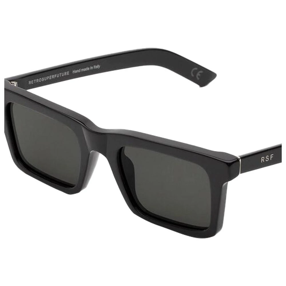 Lunettes De Soleil Retro Super Future 1968 Black Black 2 Lunettes De Soleil Retro Super Future 1968 Black Black – Image 2